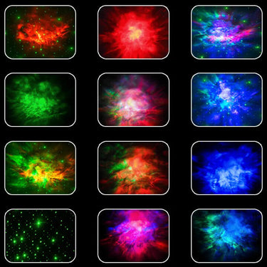 projection de galaxie avec la veilleuse soucoupe